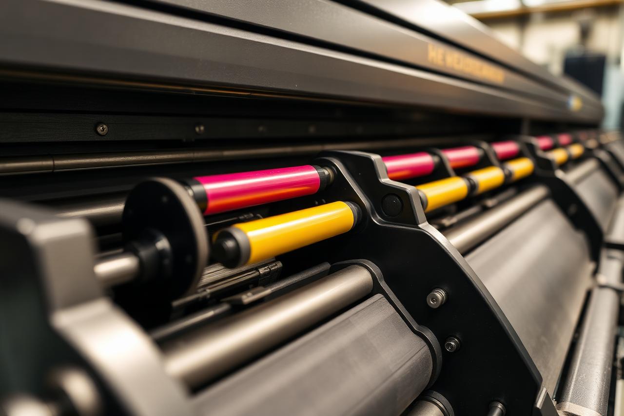 Industry-grade German printing machines in the DreamPrint workshop